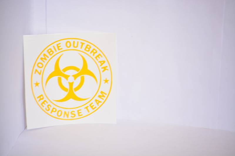 Verkauf - Zombie Outbreak Response Team Präzision Geschnitten Vinyl Auto Fenster Aufkleber von WeirdlyItsMe