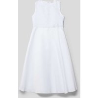 Weise Kleid mit floralem Muster in Weiss, Größe 128 von Weise
