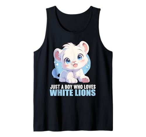 Herren Weiße Löwen Weißer Löwe Tank Top Herren Weiße Löwen Weißer Löwe Tank Top von Weiße Löwen Weißer Löwe Tier Shop