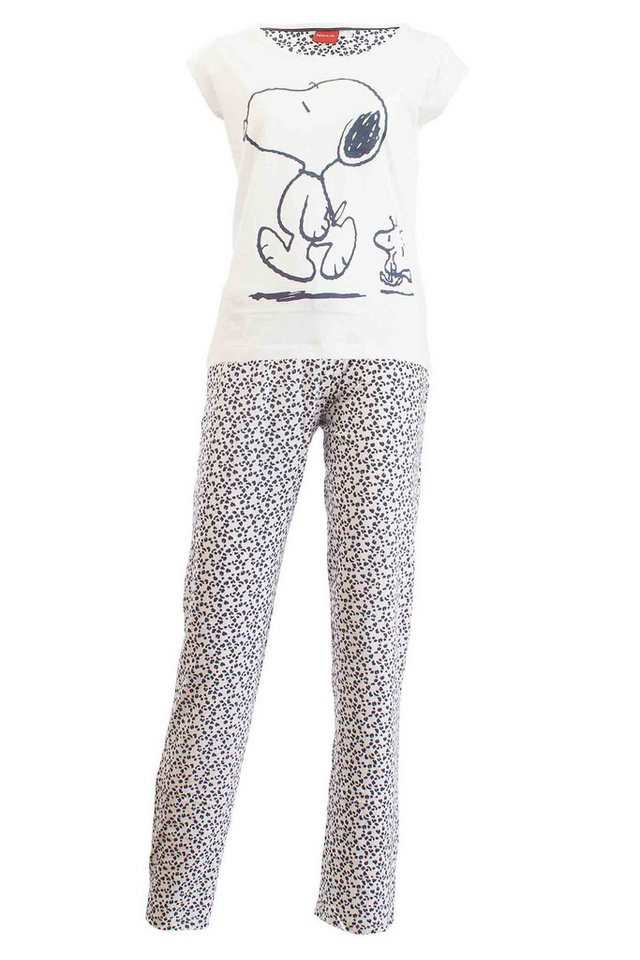 Weit & Breit Handelsgesellschaft mbH Pyjama Damen Pyjama Peanuts/Snoopy M 40/42 von Weit & Breit Handelsgesellschaft mbH