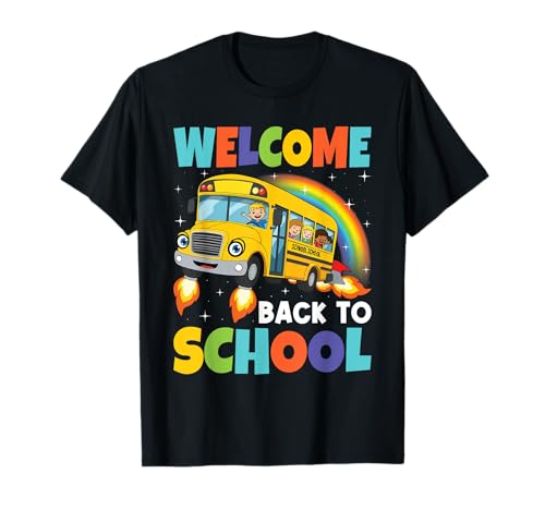Welcome Back to School Shirt School Bus Driver Herren Jungen T-Shirt Welcome Back to School Shirt School Bus Driver Herren Jungen T-Shirt von Welcome Back To School Shirt Bus Driver Men Tee.