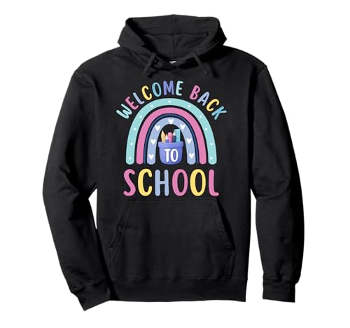 Retro Welcome Back to School Teacher Appreciation Boys Girls Pullover Hoodie Retro Welcome Back to School Teacher Appreciation Boys Girls Pullover Hoodie von Welcome Back To School & First Day of School Tee