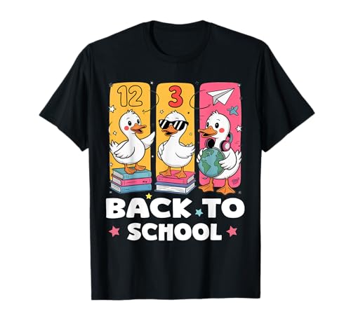 Funny Duck School Squad Erster Schultag für Kinder T-Shirt Funny Duck School Squad Erster Schultag für Kinder T-Shirt von Welcome Back to School 2025