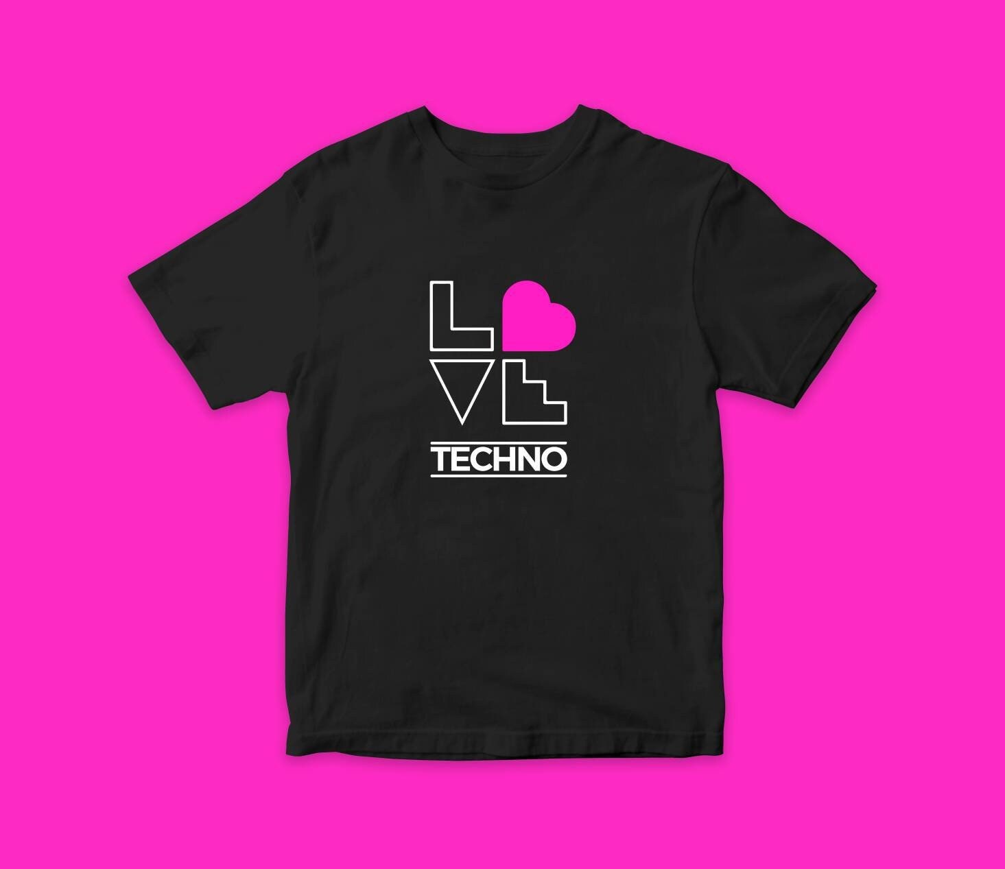 Unisex Love Techno T-Shirt, Party Hochwertiges Geschenk Für Sie, Ihn, Rave, Partykleidung Unisex Love Techno T-Shirt, Party Hochwertiges Geschenk Für Sie, Ihn, Rave, Partykleidung von WelcomeAboardStudio