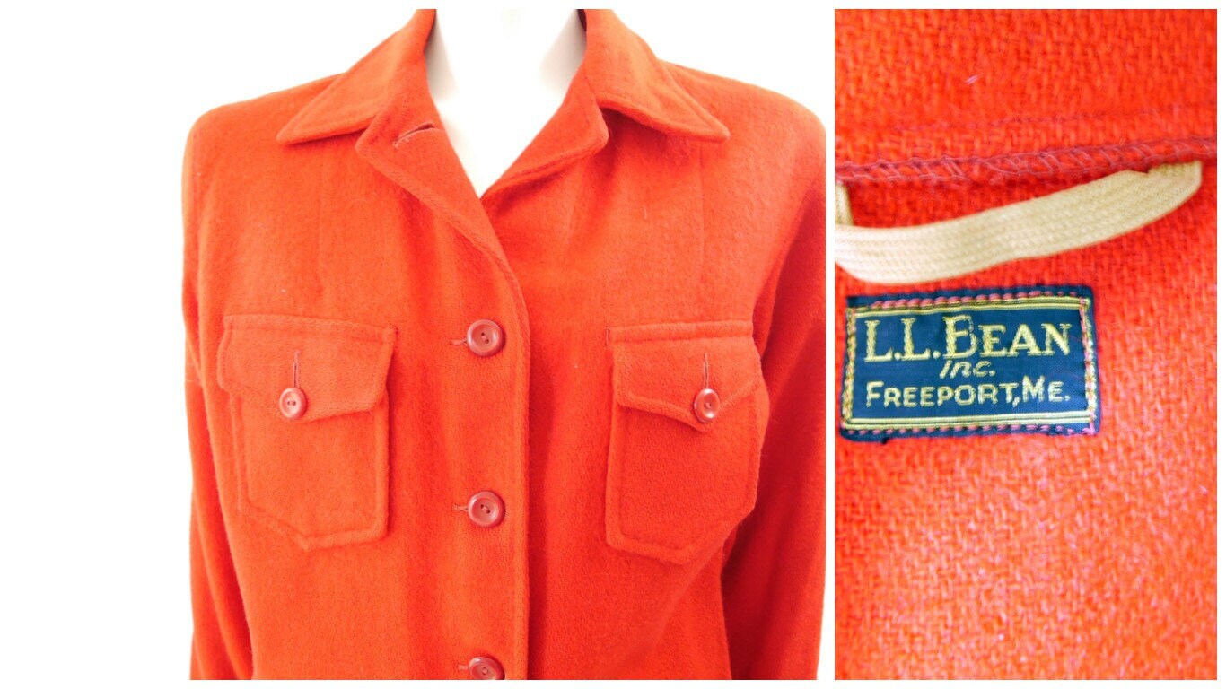 Rare 1930S Ll Bean Feldjacke Roter Wollmantel // Vintage Jagdjacke Herbst Winter Damenmantel 127 Rare 1930S Ll Bean Feldjacke Roter Wollmantel // Vintage Jagdjacke Herbst Winter Damenmantel 127 von WelcomeHomeVintage