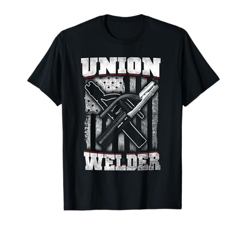 Schweißerhemden für Herren Union Welder T-Shirt Schweißerhemden für Herren Union Welder T-Shirt von Weld It Now
