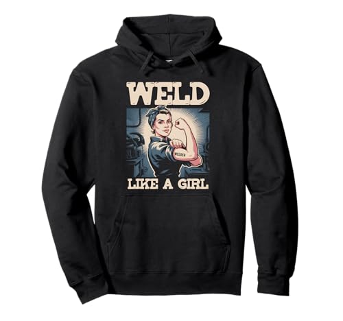 Schweißen wie EIN Mädchen Versuchen Sie weiterzumachen Schweißer Eisenarbeiter Schweißen Pullover Hoodie Schweißen wie EIN Mädchen Versuchen Sie weiterzumachen Schweißer Eisenarbeiter Schweißen Pullover Hoodie von Weld Like A Girl Try To Keep Up Welder Ironworker