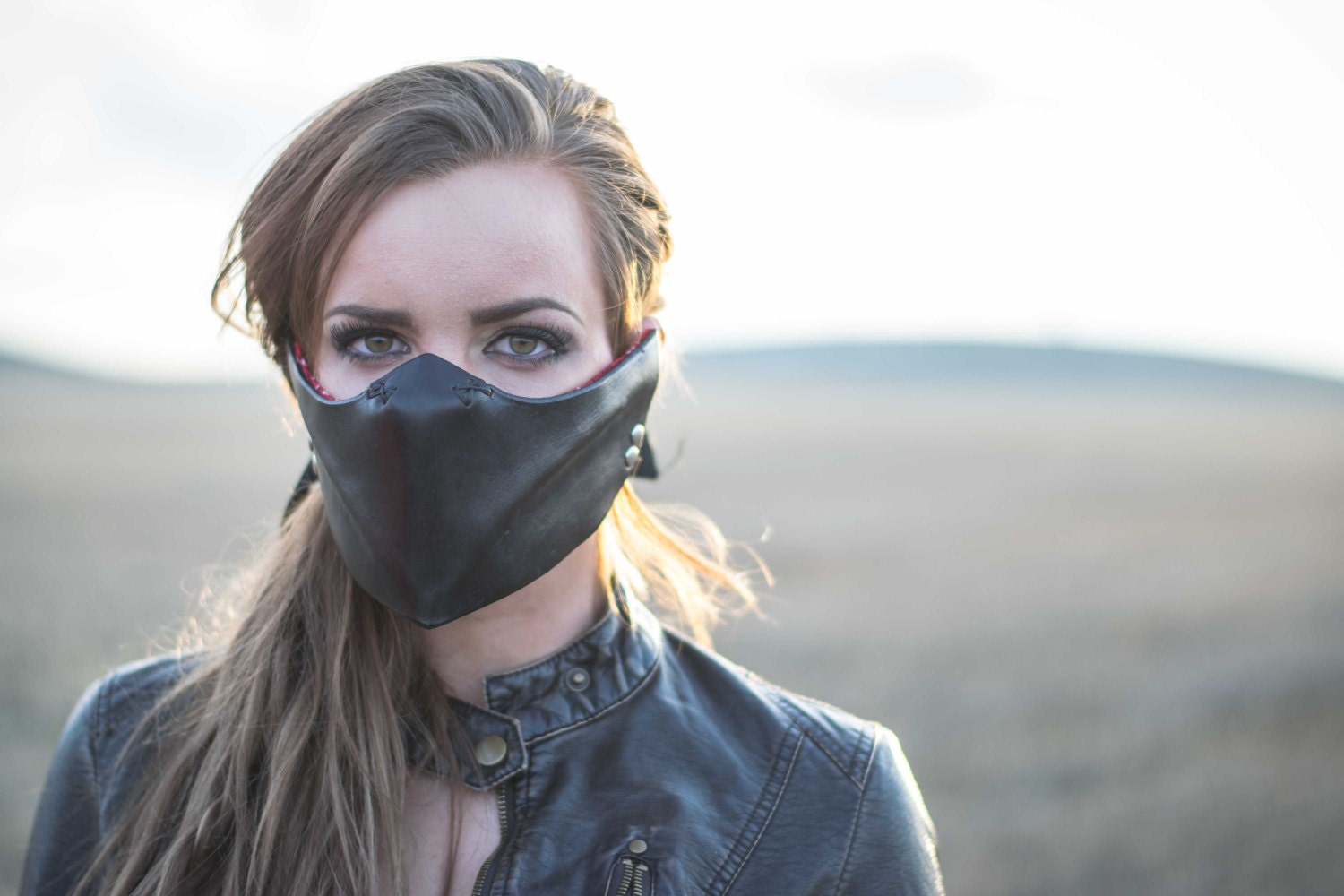 Custom Order Canary Damen Motorradmaske Custom Order Canary Damen Motorradmaske von WeldBurn