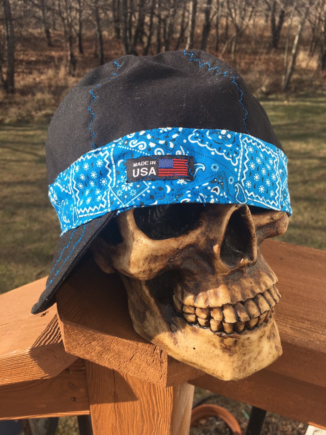 Bandana Banders - Royal Blue Ziernaht Wird Variieren Auf Bestellung Wendbar Vorgewaschen Weicher Und Strapazierfähiger Baumwollstoff Bandana Banders - Royal Blue Ziernaht Wird Variieren Auf Bestellung Wendbar Vorgewaschen Weicher Und Strapazierfähiger Baumwollstoff von WeldingCapsbyLori