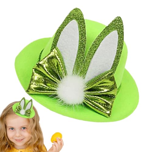 Weldphur Osterhasen-Haarnadeln, Osterhasen-Haarspange,Hasenohren Zylinder Haarspangen Haarspangen - Partyzubehör Osterdekoration für Kinder Erwachsene Kinder Mädchen von Weldphur