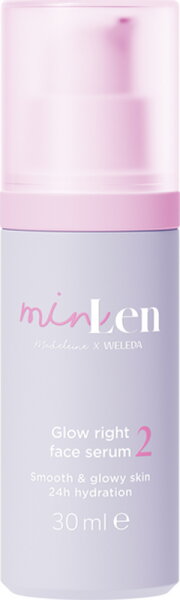 Weleda minLen Glow Right Face Serum 30 ml von Weleda