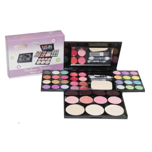 Welhammsae Make up Set, Professionelles Gesichts Make Up Set for Face, Eyes and Lips, Beauty Box Include Eyeshadow Palette Powder Lipstick Blush Pallet Kit, Suitable for Travel and Gift von Welhammsae