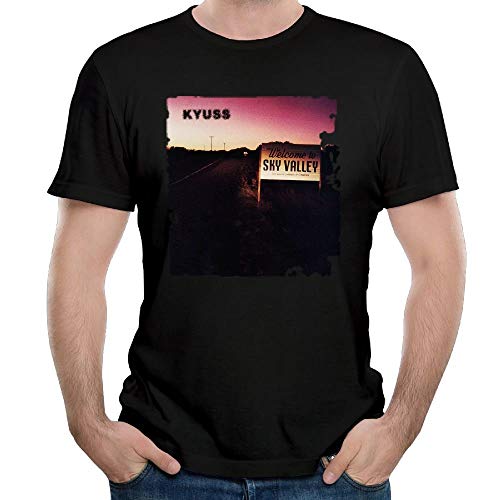 Welikee T-Shirt, Herren-Kurzarmshirt, Men's Kyuss Welcome to Sky Valley Cotton Tees Black von Welikee