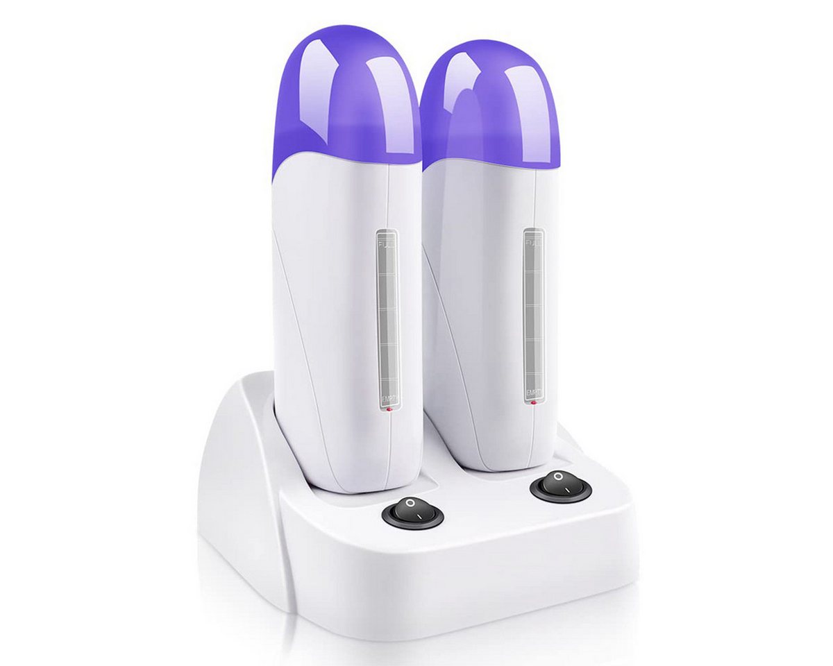 Welikera Enthaarungswachs 200ml Wachsschmelzer,80W Elektrische Wachsmaschine, Mit transparentem Sichtfenster,Geeignet für Damen und Herren von Welikera