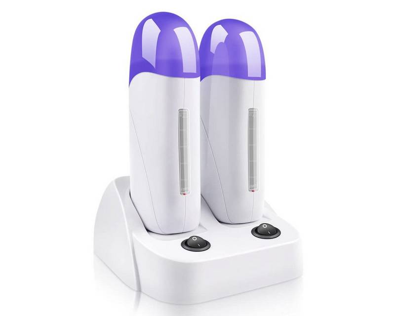 Welikera Enthaarungswachs 200ml Wachsschmelzer,80W Elektrische Wachsmaschine, Mit transparentem Sichtfenster,Geeignet für Damen und Herren von Welikera