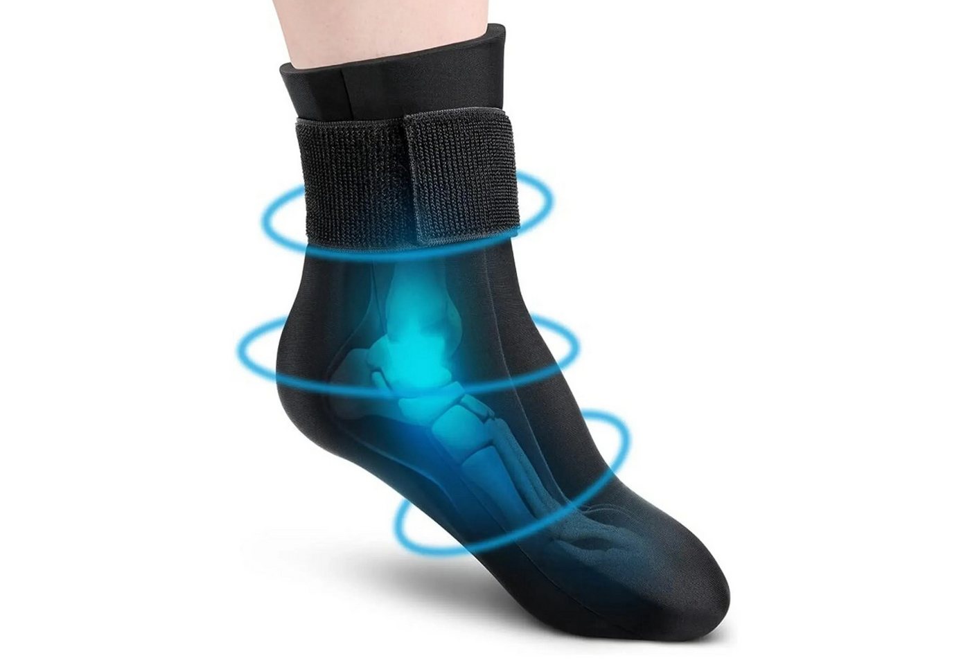 Welikera Kühlpad Kühlsocken,Wiederverwendbare Gel-Kältetherapie-Socken, sofortige Linderung von Achillessehnenentzündungen,Plantarfasziitis von Welikera