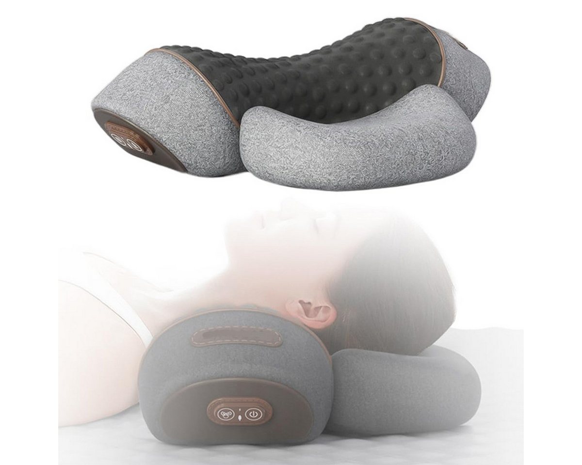 Welikera Nacken-Massagekissen Nackenmassagegerät mit Wärme,Massagekissen, 3. Gang,ergonomisches Design,wissenschaftliche Traktion,Memory-Schaum von Welikera