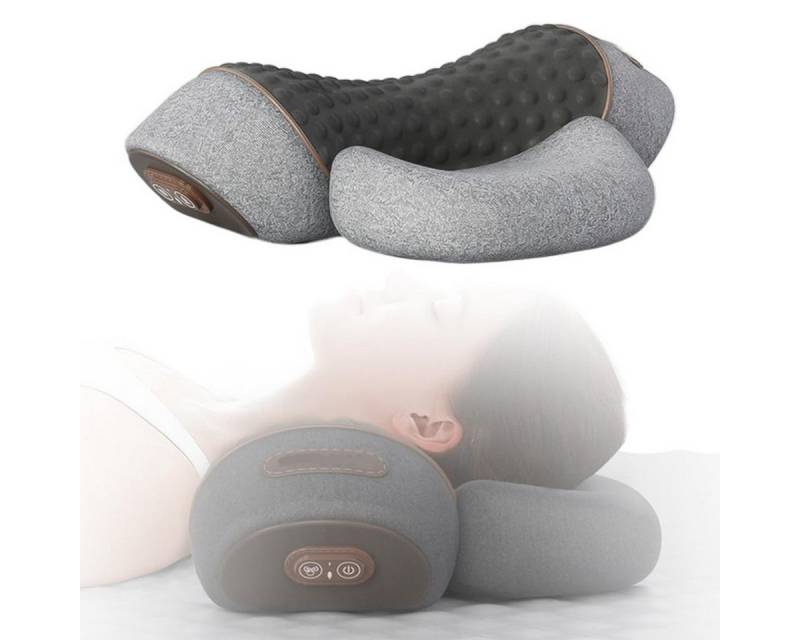Welikera Nacken-Massagekissen Nackenmassagegerät mit Wärme,Massagekissen, 3. Gang,ergonomisches Design,wissenschaftliche Traktion,Memory-Schaum von Welikera