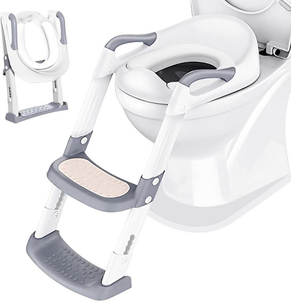 Welikera Toilettentrainer Töpfchen Toilettensitz Baby mit Treppe,Kinder WC Sitz Toilette von Welikera