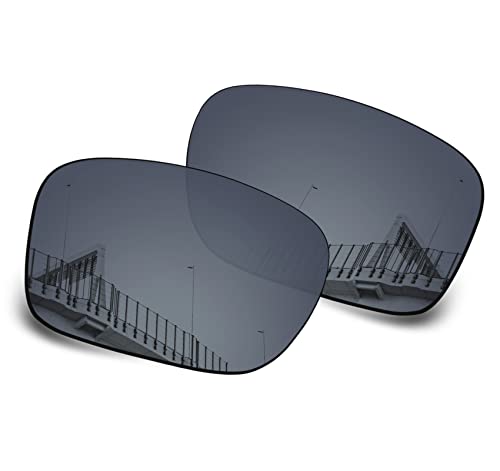 Well-aimed Ersatzgläser kompatibel mit Oakley Holbrook OO9102 Sonnenbrillen - weitere Optionen, Schwarzes Iridium, polarisiert, EinheitsgröÃŸe von Well-aimed