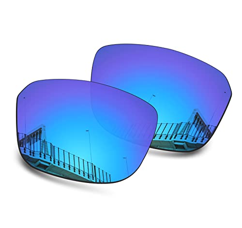 Well-aimed Ersatzgläser kompatibel mit Oakley Split Shot OO9416 Sonnenbrillen – weitere Optionen, Blaues Iridium, polarisiert, EinheitsgröÃŸe von Well-aimed