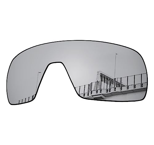 Well-aimed Ersatzgläser kompatibel mit Oakley Sutro OO9406 Sonnenbrillen – weitere Optionen, Silber Iridium polarisiert, EinheitsgröÃŸe von Well-aimed