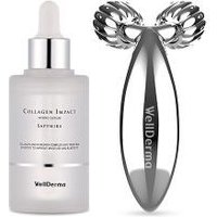 WellDerma - Collagen Beauty Care Serum & Roller Set 2 pcs von WellDerma