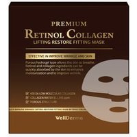WellDerma - Premium Retinol Collagen Lifting Restore Fitting Mask Set - Gesichtsmaske von WellDerma