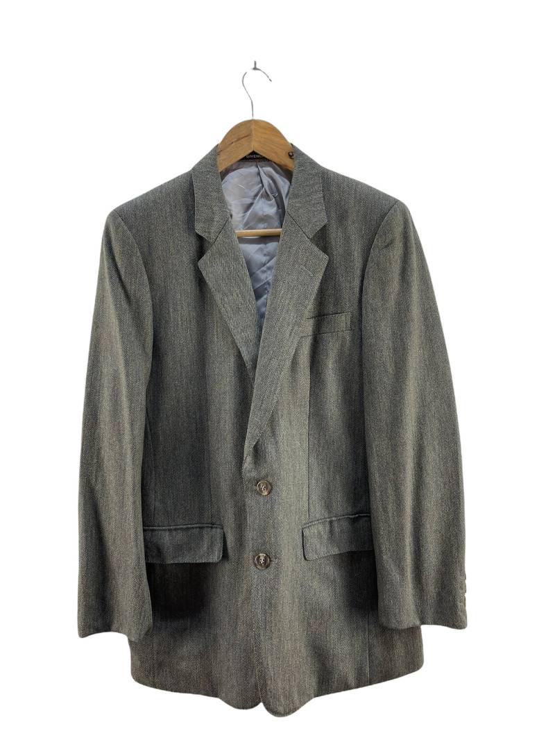 Vintage Givenchy Paris Wollmantel Jacke von WellSpringStore