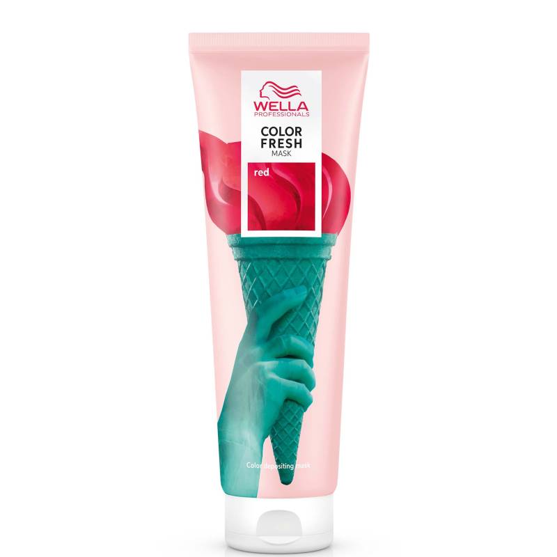 Wella Professionals Care Color Fresh Semi-Permanent Farbmaske - Rot 150 ml von Wella Professionals Care