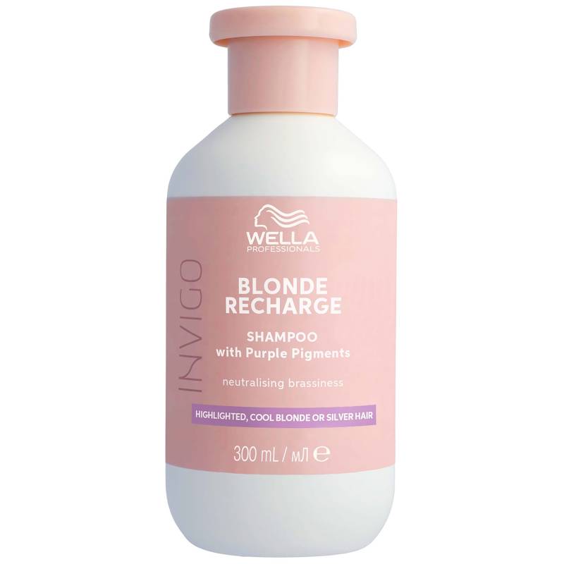 Wella Professionals Care Invigo Blonde Recharge Colour Erfrischendes Shampoo Cool Blonde 300 ml von Wella Professionals Care