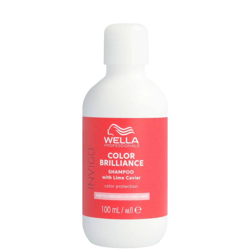 Wella Professionals Care Invigo Color Brilliance Farbschutz-Shampoo für feines/mitteldickes Haar 100 ml von Wella Professionals Care