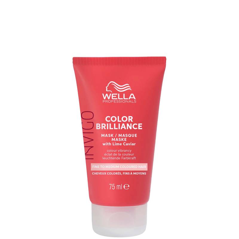Wella Professionals Care Invigo Color Brilliance Lebendige Farbmaske für feines/mitteldickes Haar 75 ml von Wella Professionals Care