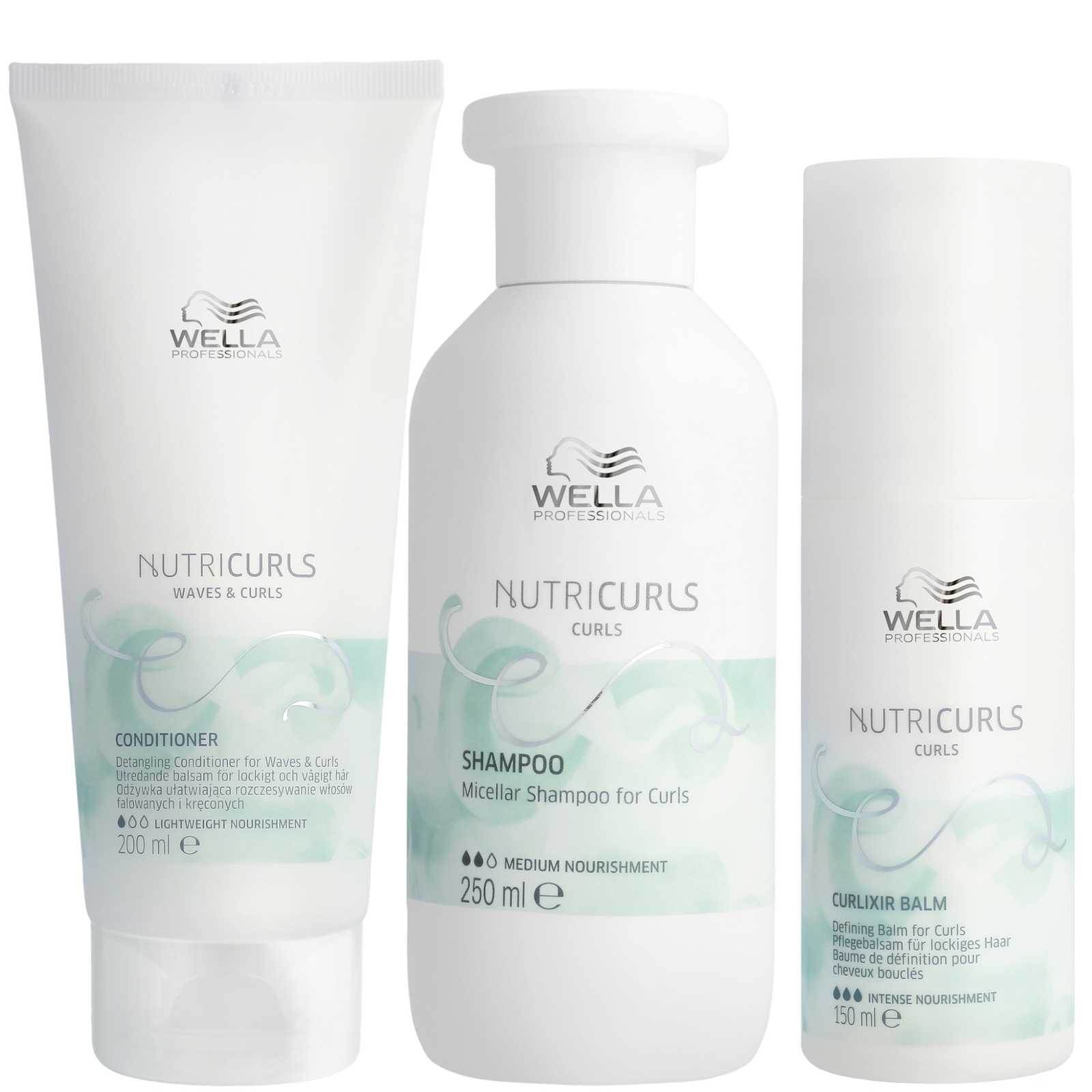 Wella Professionals Care Nutri Curls Trio Regime Bundle von Wella Professionals Care