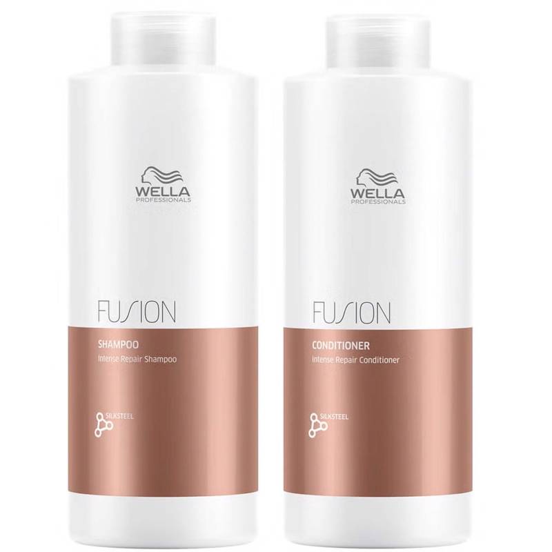 Wella Professionals Fusion Repair Shampoo and Conditioner Super Size Regime Bundle von Wella Professionals Care