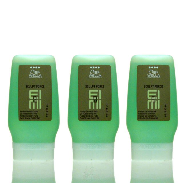 3x Wella Eimi Professionals Styling Sculpt Force Flubber Gel 125 ml = 375 ml 3x Wella Eimi Professionals Styling Sculpt Force Flubber Gel 125 ml = 375 ml von Wella Professionals