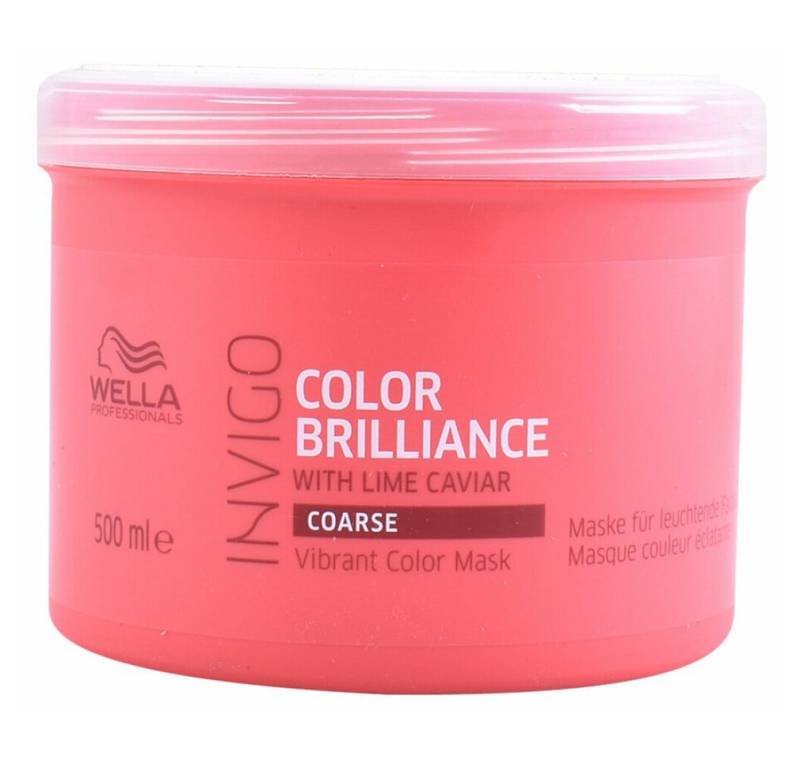 Wella Professionals Haarkur Invigo Color Brilliance Mask Für Dickes Haar 500ml von Wella Professionals