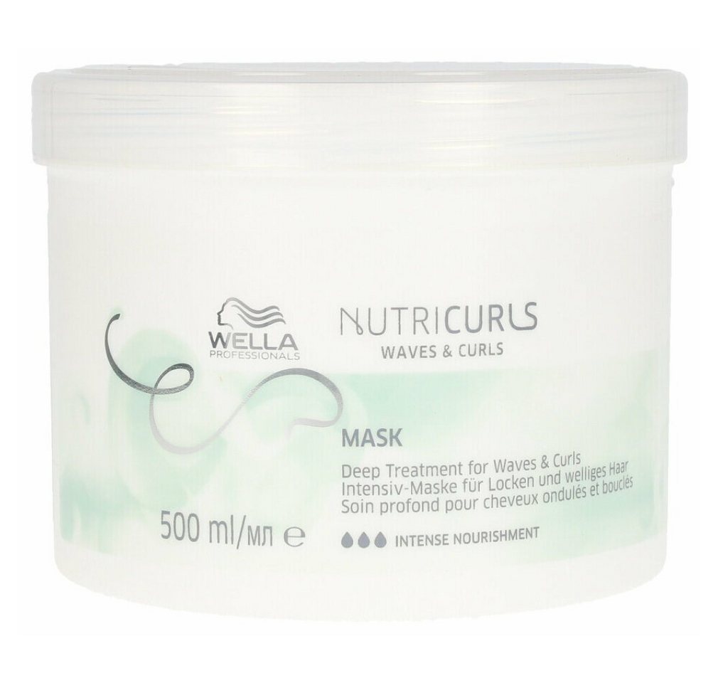 Wella Professionals Haarkur Nutricurls Mask Anti Frizz Mask 500ml von Wella Professionals