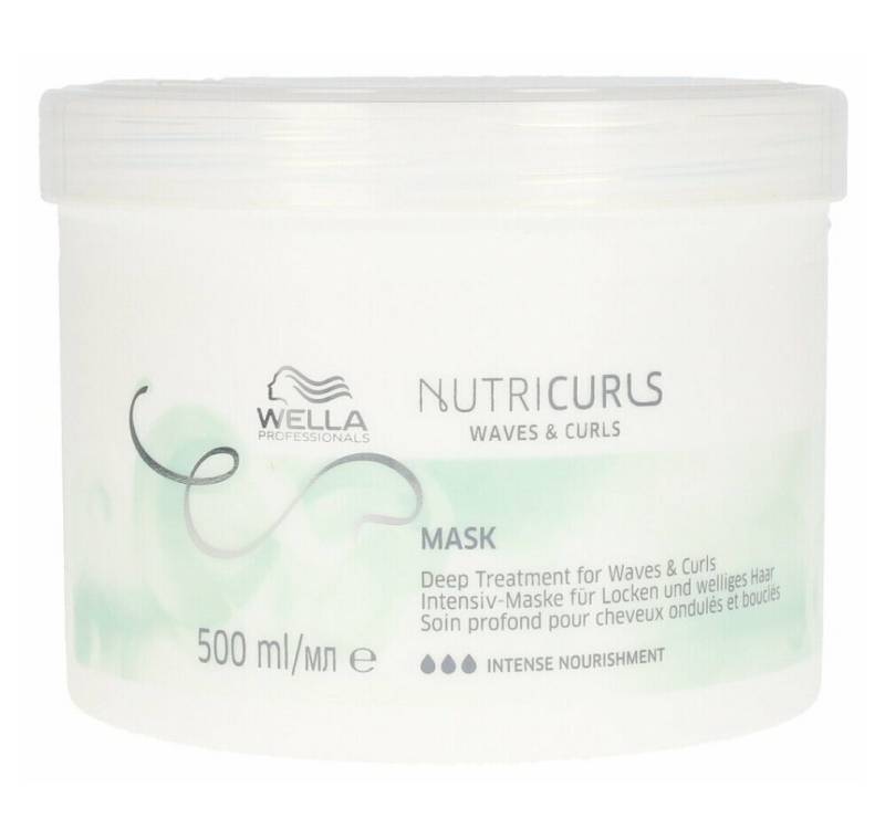 Wella Professionals Haarkur Nutricurls Mask Anti Frizz Mask 500ml von Wella Professionals