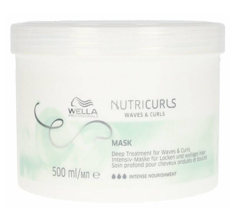 Wella Professionals Haarkur Nutricurls Mask Anti Frizz Mask 500ml von Wella Professionals