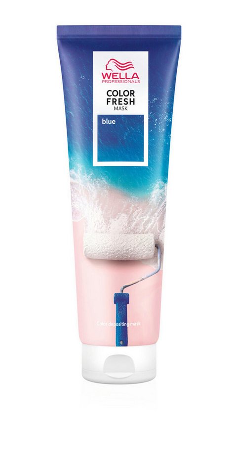 Wella Professionals Haarmaske Color Fresh Mask Blue, frei von Silikonen, auswaschbar, wöchentliche Anwendung von Wella Professionals
