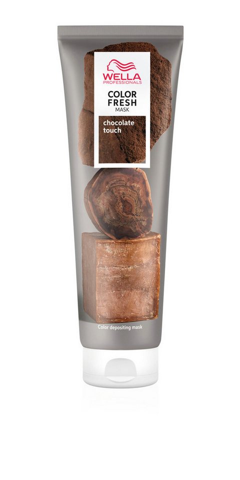Wella Professionals Haarmaske Color Fresh Mask Chocolate Touch, frei von Silikonen, auswaschbar, wöchentliche Anwendung von Wella Professionals