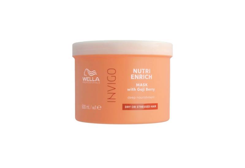 Wella Professionals Haarmaske Nutri Enrich Maske, Anti-Frizz-Effekt, feuchtigkeitsspendend, für strapaziertes Haar von Wella Professionals