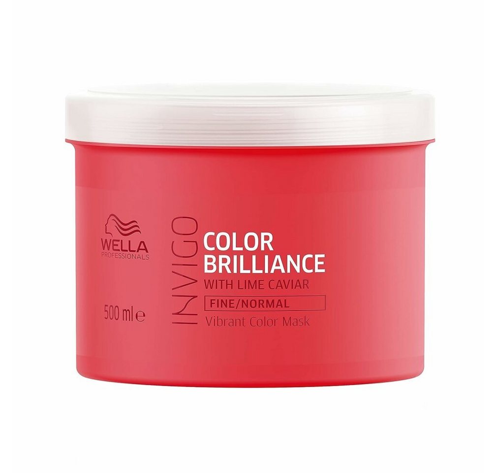 Wella Professionals Haarmaske Usu Cosmetics Invigo Color Brilliance Mask Fine Hair 500ml von Wella Professionals