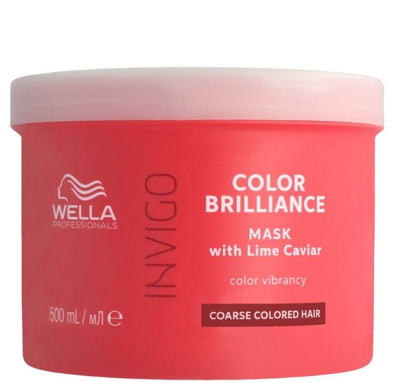Wella Professionals Haarmaske Wella Professionals Invigo Color Brilliance Mask Coarse 500ml von Wella Professionals