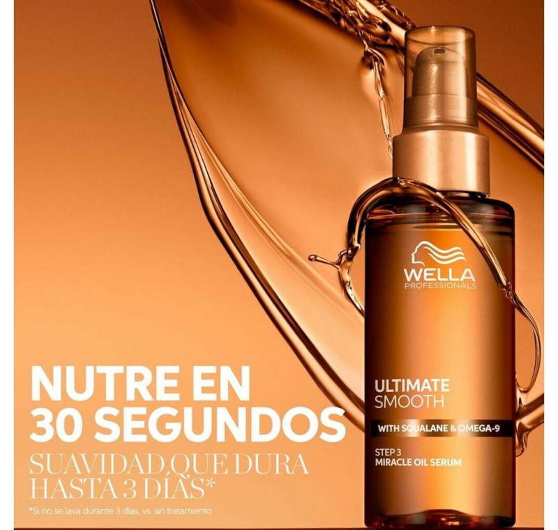 Wella Professionals Haarpflege-Set ULTIMATE SMOOTH Miracle Oil Serum 100 ml von Wella Professionals