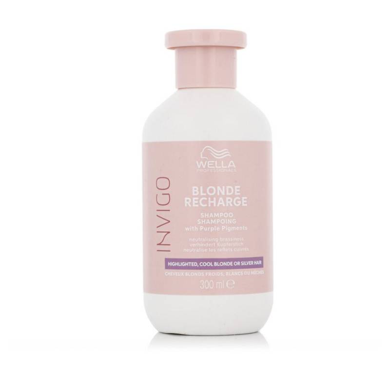 Wella Professionals Haarshampoo Invigo Blonde Recharge (Farbauffrischendes Shampoo) - Volumen: 300 ml von Wella Professionals