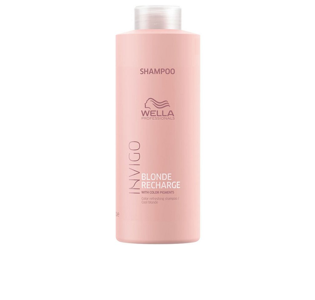 Wella Professionals Haarshampoo Invigo Blonde Recharge Color Refreshing Shampoo 1000ml von Wella Professionals