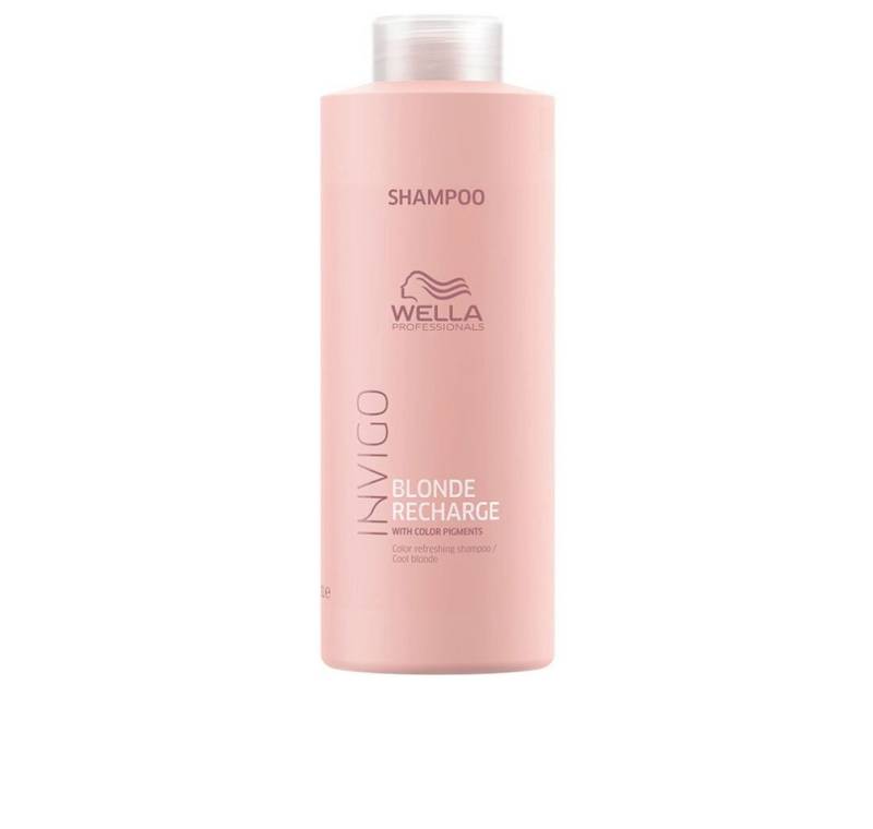 Wella Professionals Haarshampoo Invigo Blonde Recharge Color Refreshing Shampoo 1000ml von Wella Professionals