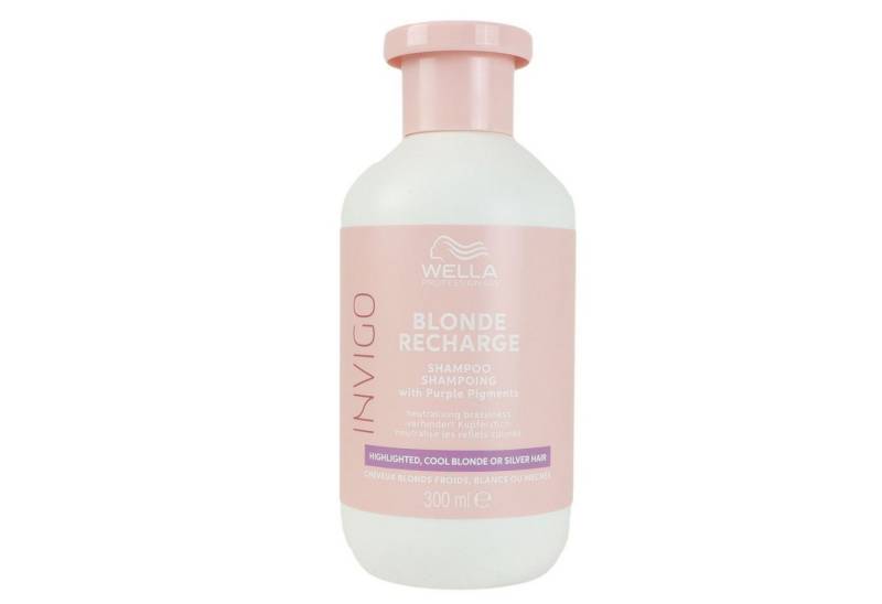Wella Professionals Haarshampoo Invigo Blonde Recharge Haarshampoo Silbershampoo 300 ml von Wella Professionals